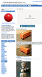Mobile Screenshot of paperkraft.papercrafttemplate.com