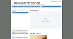 Desktop Screenshot of magazine.papercrafttemplate.com