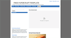 Desktop Screenshot of inuyasha.papercrafttemplate.com