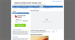 Desktop Screenshot of inspirations.papercrafttemplate.com