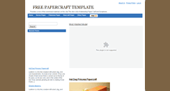 Desktop Screenshot of buildings.papercrafttemplate.com