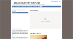 Desktop Screenshot of digimon.papercrafttemplate.com